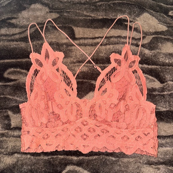 Free People Adella Bralette in Copper - Picture 4 of 6